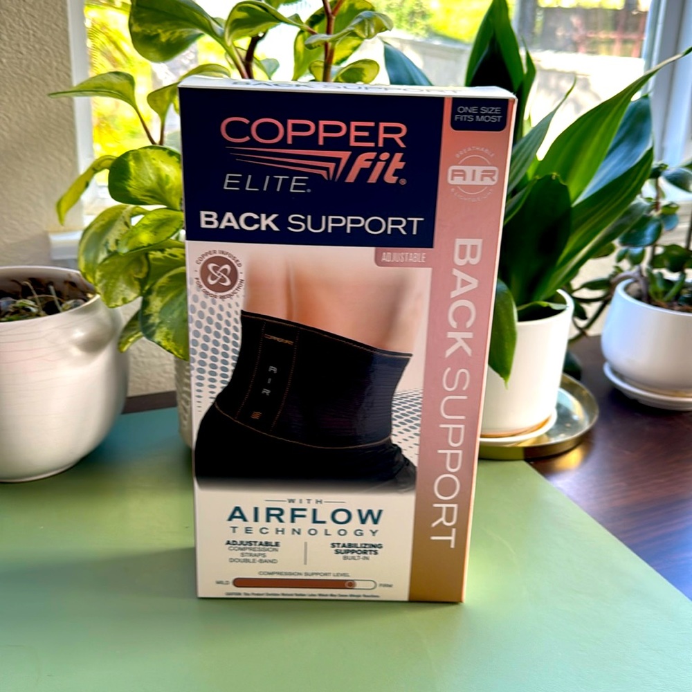 COPY - Copper Fit Elite Back Support, NEW!